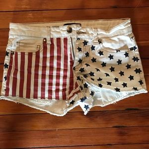 American Flag Shorts